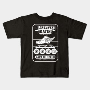 Inlinespeed-"part of speed". Kids T-Shirt